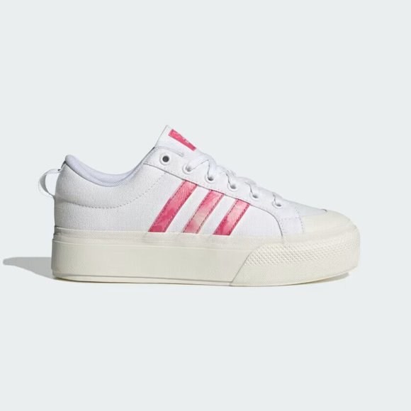 adidas Shoes - NWT Adidas Bravada 2.0 Platform Women's Shoes - White/Pink - ID5576